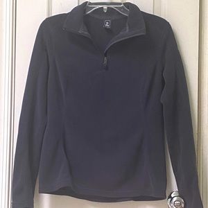 Eastern mountain sports fleece sweatshirt size small black